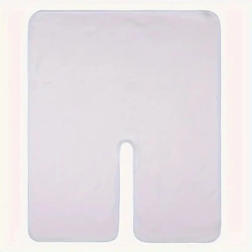 1 soft and absorbent U-shaped beauty towel, ultra-fine fiber facial quick drying towel, professional salon and spa massage towel