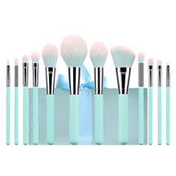 Light Blue Handle Makeup Soft Soft Hair Foundation Eye Shadow Brush