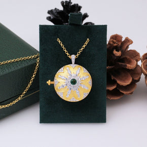 Luxury Custom 925 Silver Plated Photo Clip Necklace