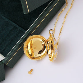 Luxury Custom 925 Silver Plated Photo Clip Necklace