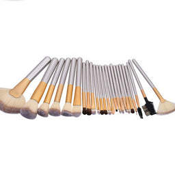 Beige Champagne Makeup Brush Suit