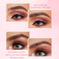 European And American Double-headed With Brow Groomer Eyebrows Hair Styling Cream Colorless