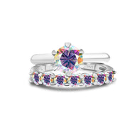 S925 Sterling Silver Moissanite Suit