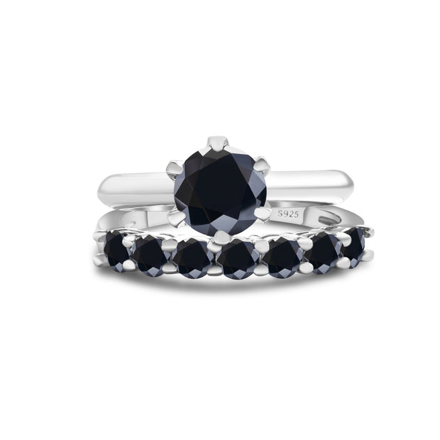 S925 Sterling Silver Moissanite Suit