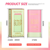 Makeup Apply Blusher Moisturizing