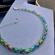 Natural Black Opal Bracelet Fashion Trend