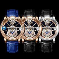 Men's Hollowed-out Quartz Watch