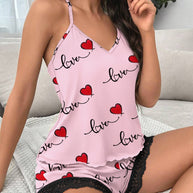European And American Women Clothing Lace Stitching Home Underwear Women Suit