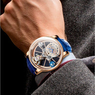 Men's Hollowed-out Quartz Watch