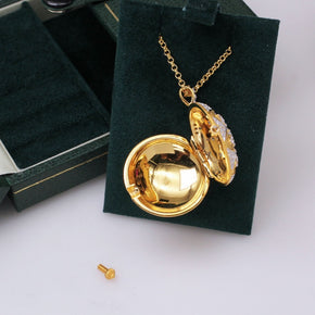 Luxury Custom 925 Silver Plated Photo Clip Necklace