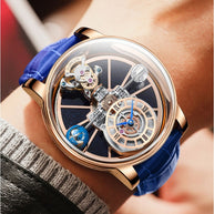 Men's Hollowed-out Quartz Watch