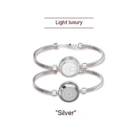Remote Interactive Induction Alloy Bracelet For Couples