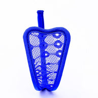 Blue Women's Lace Sexy C String Panty