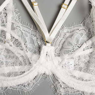 Bra Details Of Lace Sexy Bridal Bra Set