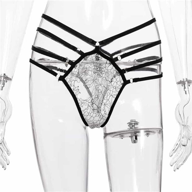 Halter Lace Bra Sexy Lingerie Set Panty Details