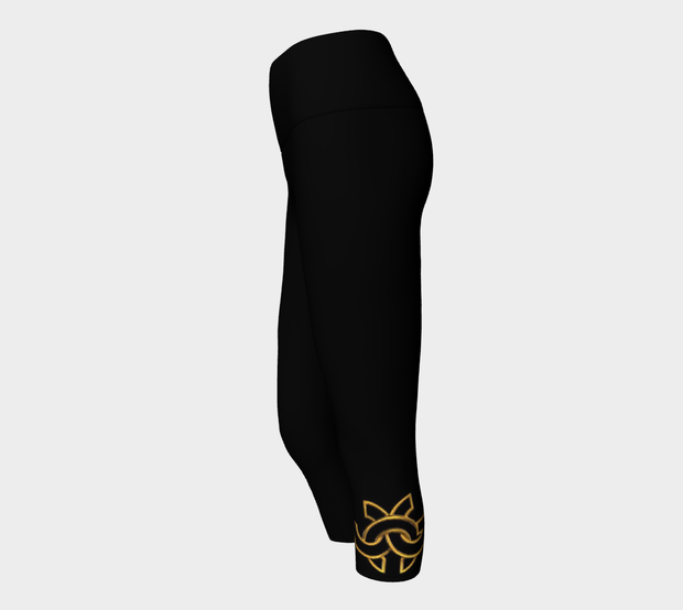 Yoga Capri Pants with JAG Logo