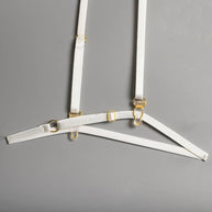 Leg Ring Details Lace Sexy Bridal Bra Set