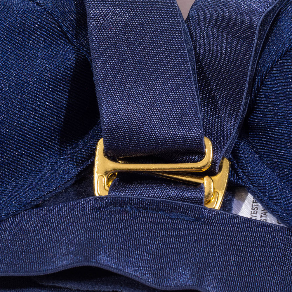 Nautical Charm Push Up Bra and Panties Set Strapy Details