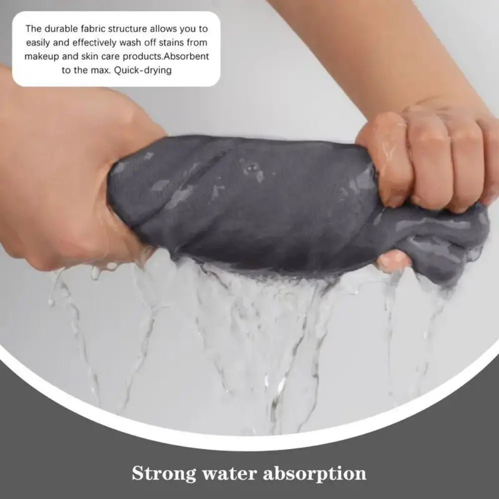 1 soft and absorbent U-shaped beauty towel, ultra-fine fiber facial quick drying towel, professional salon and spa massage towel