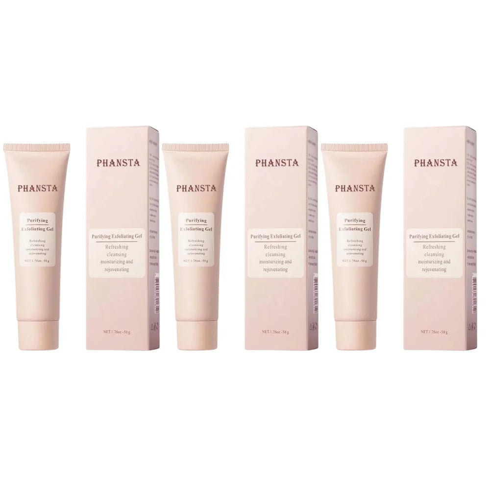 1/3Pcs Face Exfoliating Gel Cleaning Pore Gentle Exfoliate Oil Control Remove Dead Skin Purify Moisturizing Face Scrub Skin Care