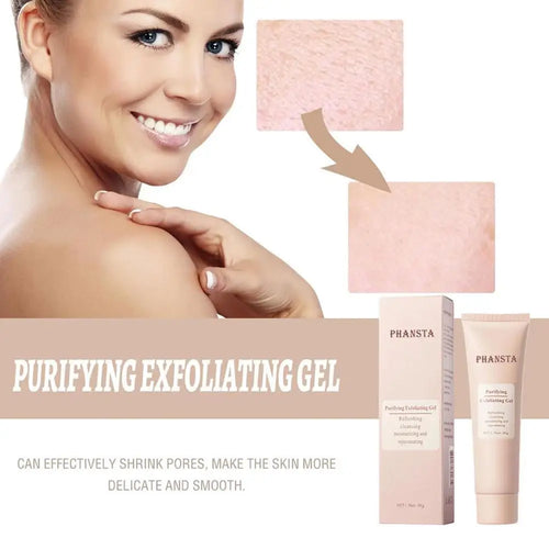 1/3Pcs Face Exfoliating Gel Cleaning Pore Gentle Exfoliate Oil Control Remove Dead Skin Purify Moisturizing Face Scrub Skin Care