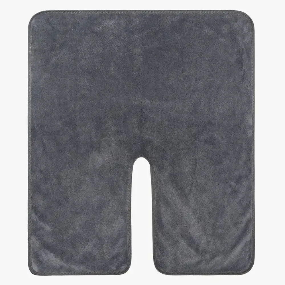 1 soft and absorbent U-shaped beauty towel, ultra-fine fiber facial quick drying towel, professional salon and spa massage towel