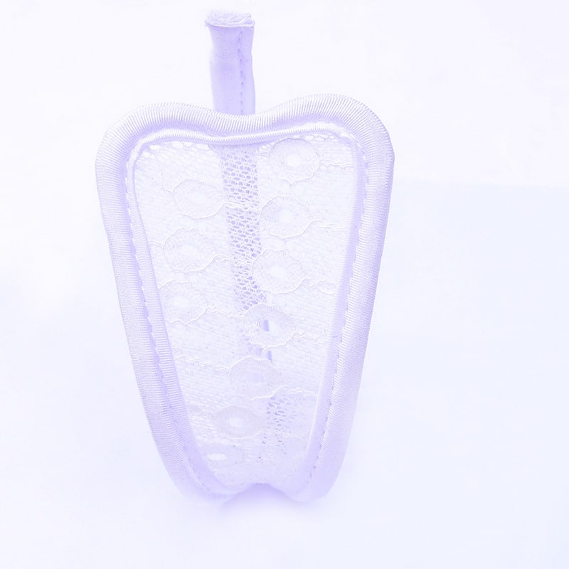 White Women's Lace Sexy C String Panty