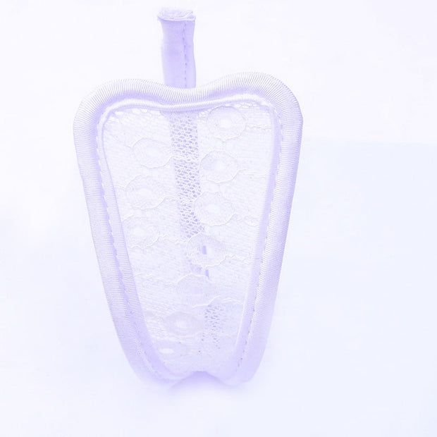 White Women's Lace Sexy C String Panty