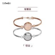 Remote Interactive Induction Alloy Bracelet For Couples