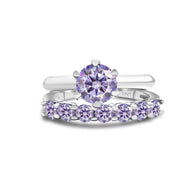 S925 Sterling Silver Moissanite Suit