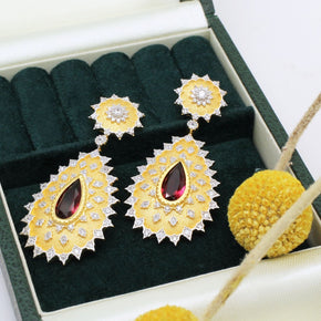 Custom 925 Silver Luxury Earrings